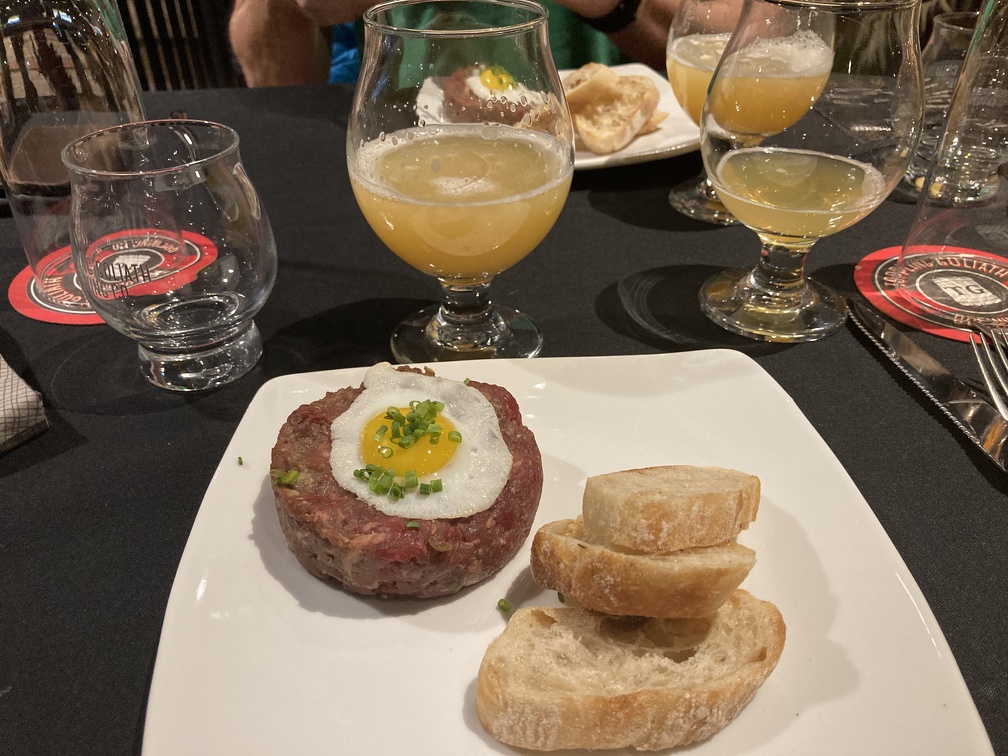 Steak Tartare with Quail Egg